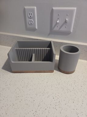 New Desk Wood Organizer Set